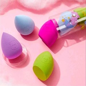 Care Bears 4pc Makeup Sponge Set, Care Bears Makeup Sponges, Rainbow Makeup